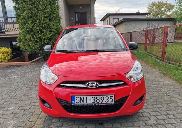 Hyundai i10 cena 13900 przebieg: 127447, rok produkcji 2013 z Czyżew małe 121